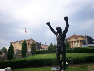 Rocky Statue in Philly
